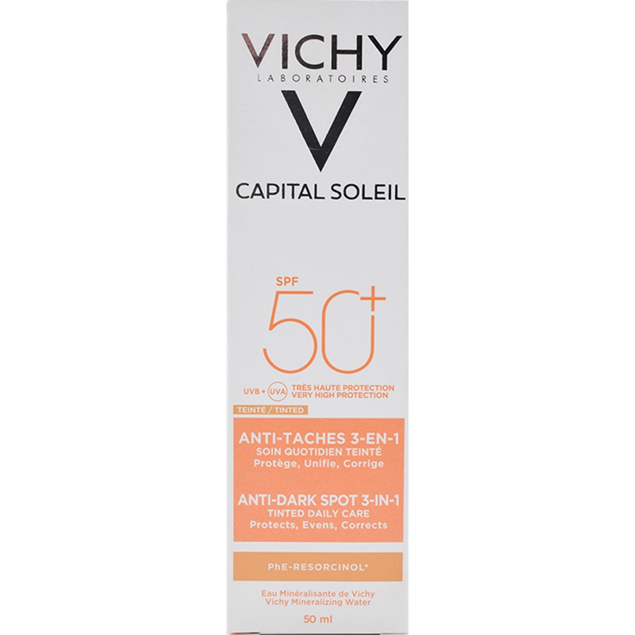 Capital Soleil 3 in 1 Anti Stain Treatment SPF 50, 50 ml