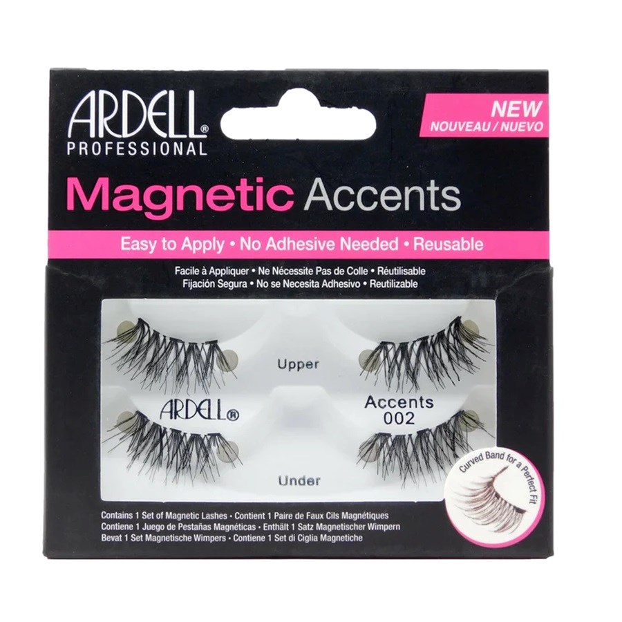 Magnetic Accents False Eyelashes 002 Black