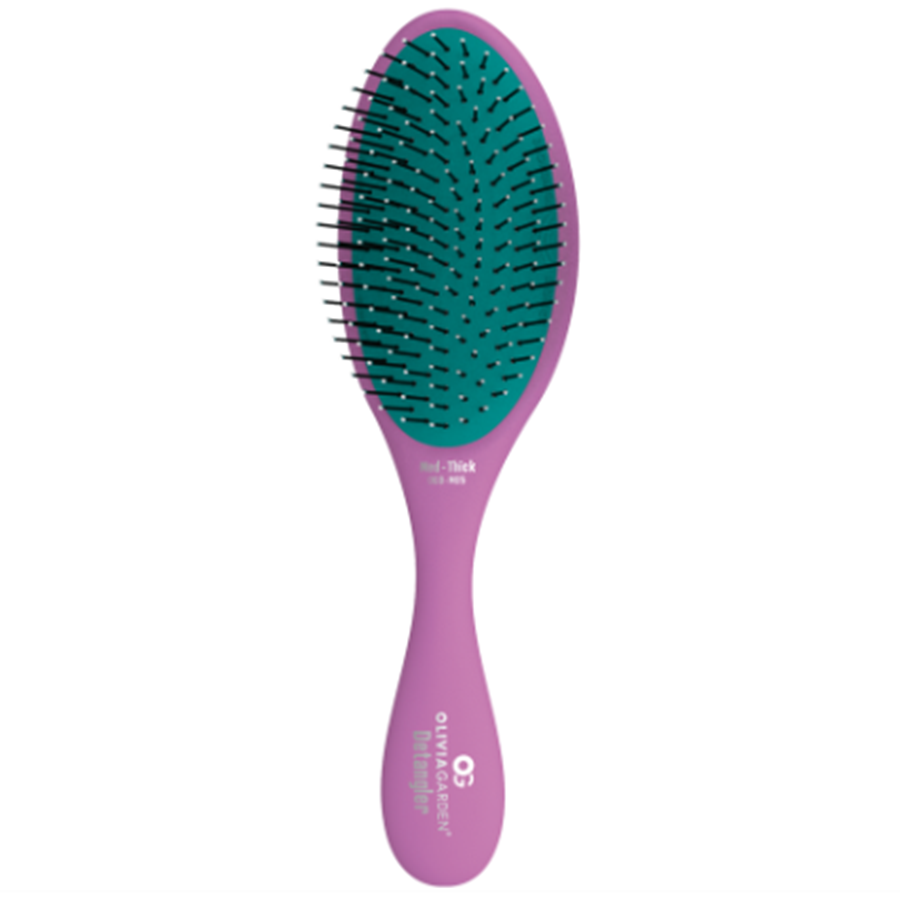 Medium Thick Detangling Brush Purple M05