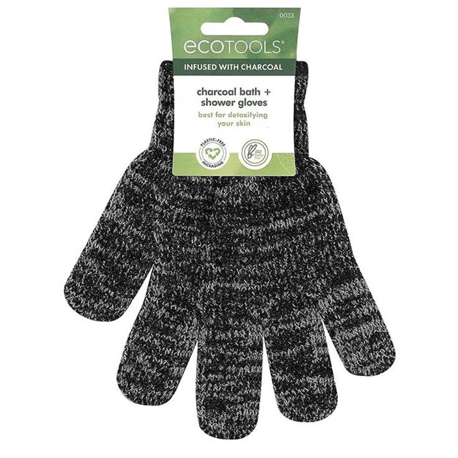 Charcoal Infused Bath & Shower Gloves