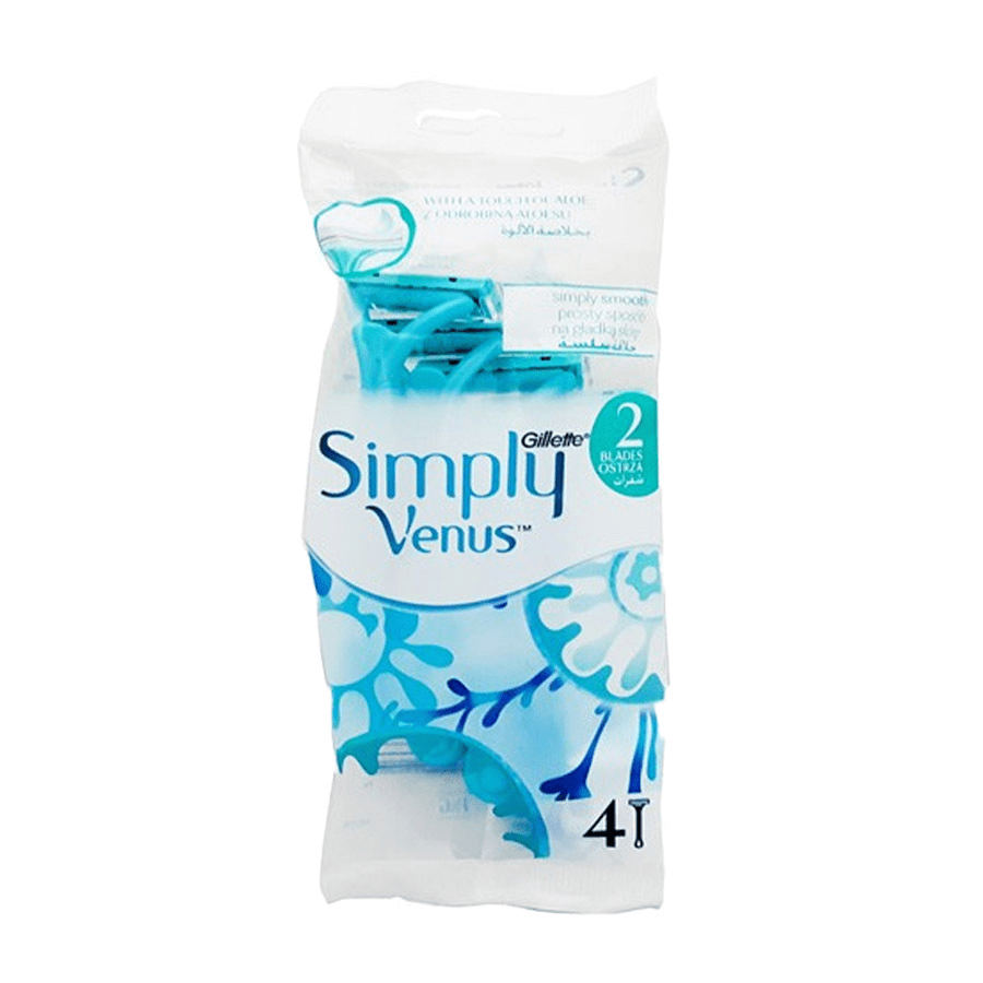 Simply Venus Razors 4 Pcs