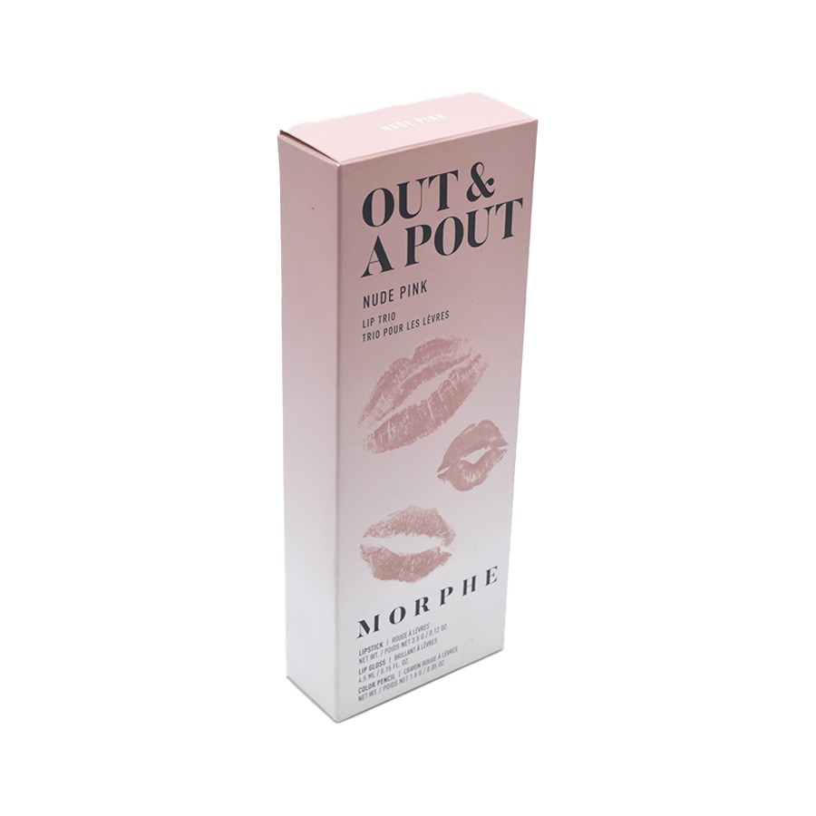 Out & Pout Nude Pink Lip Trio Set 3 PCS