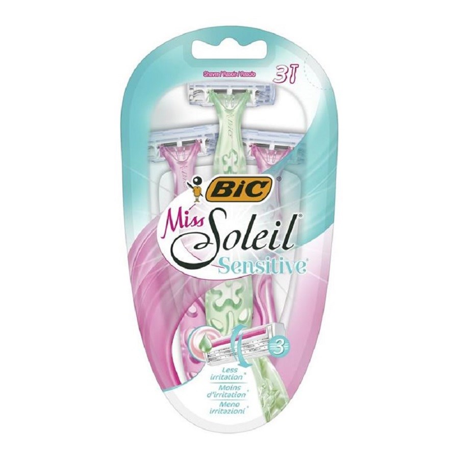 Miss Soleil Sensitive Razors 3 PCS