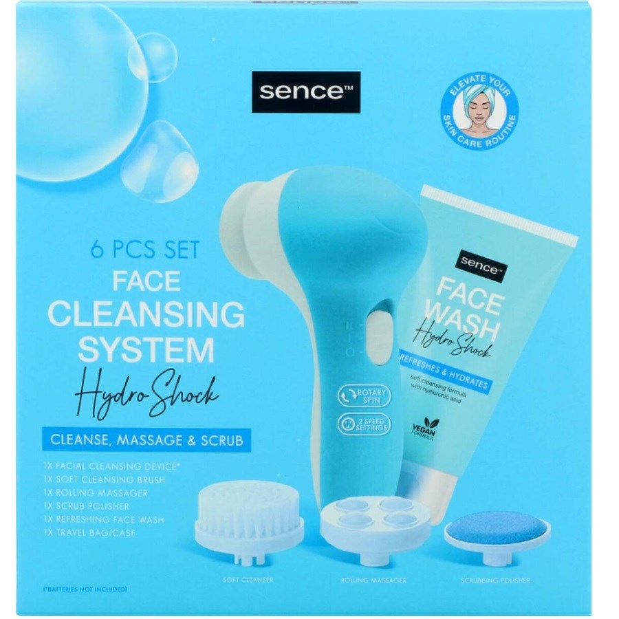 Face Cleansing Set Hydro Shock 6 PCS