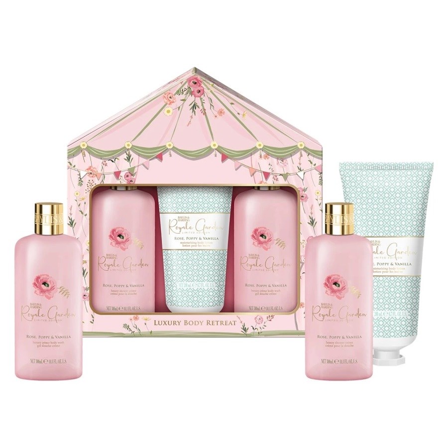 Rose & Poppy & Vanilla Body Care Set 3 PCS