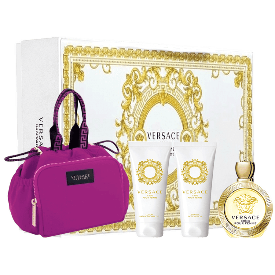 Versace Eros Pour Femme 4 Pcs Gift set