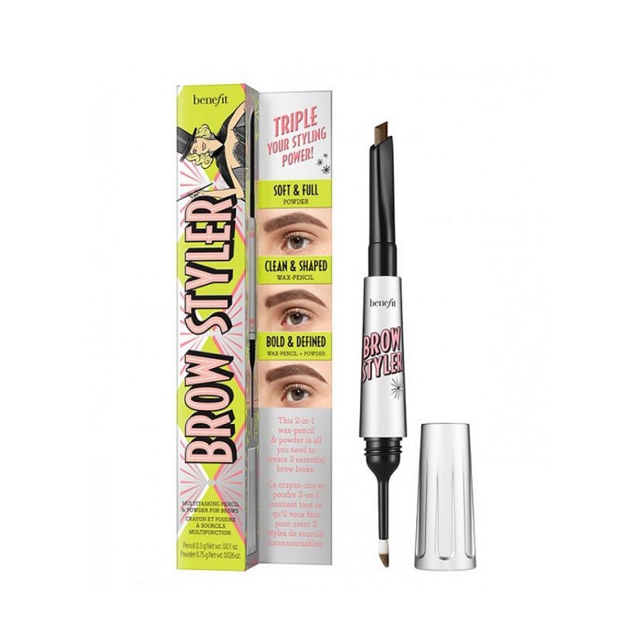 Brow Styler Multitasking Pencil & Powder For Brows 3.5 Neutral Medium Brown