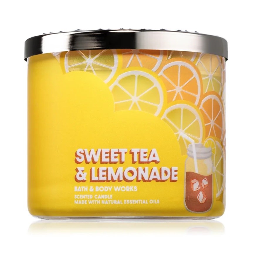 Sweet Tea & Lemonade 3 Wick Candle 411 g