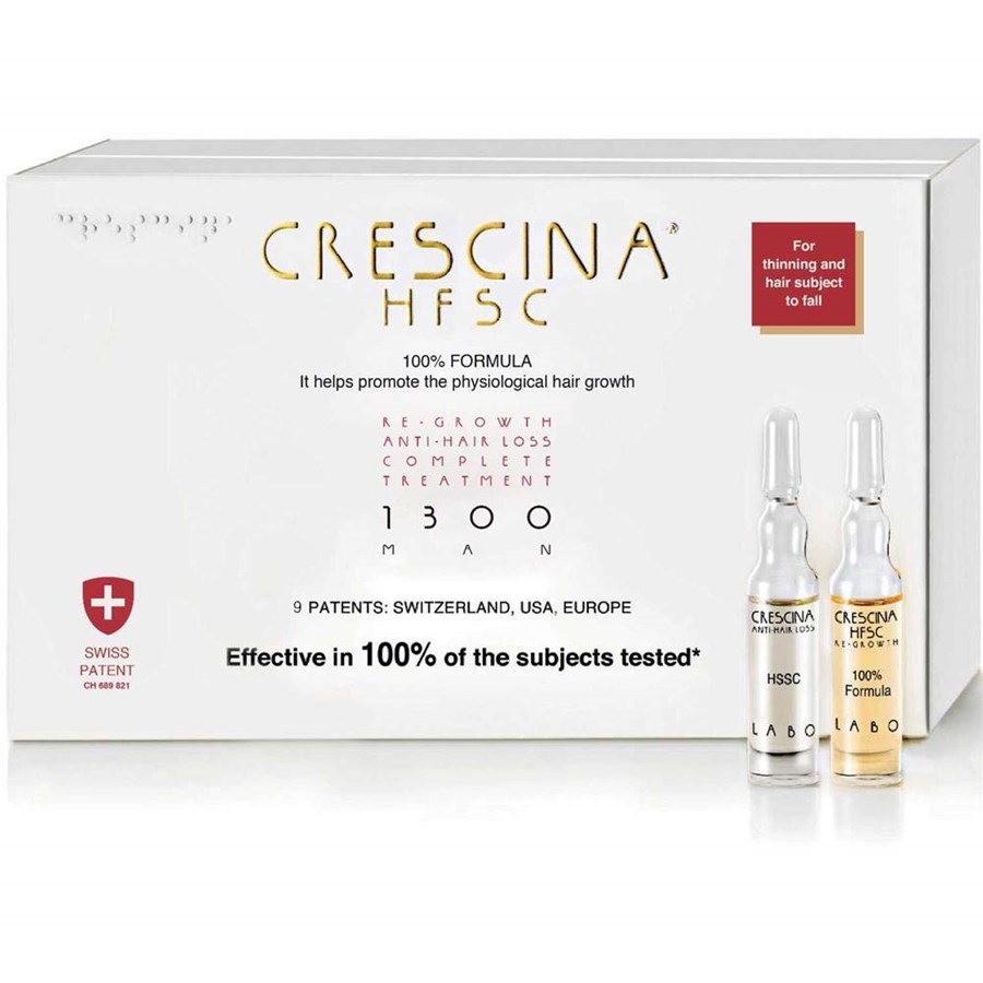 HFSC Hair Loss Treatment 1300 Man 20 Vials