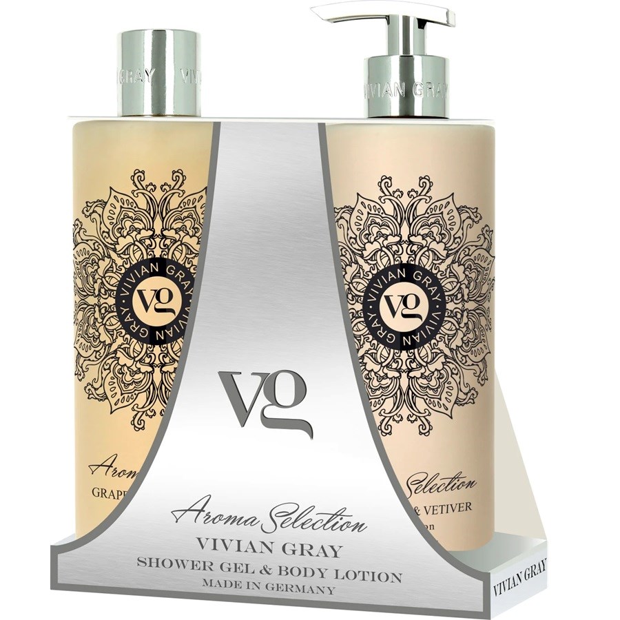 Shower Gel + Body Lotion Grapefruit and Vetiver 2 x 500 ml