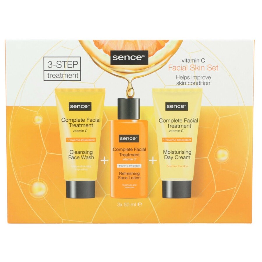 Facial Skin Gift Set Vitamin C 3 PCS