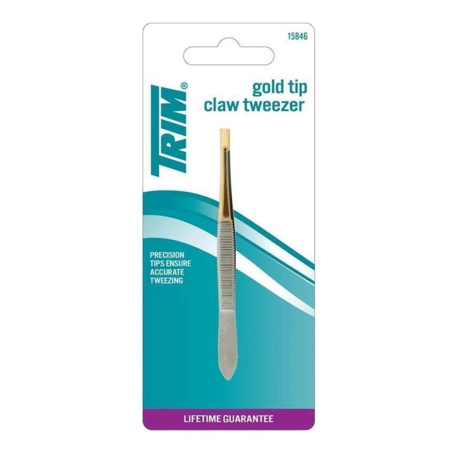 Gold Tipped Claw Tweezer