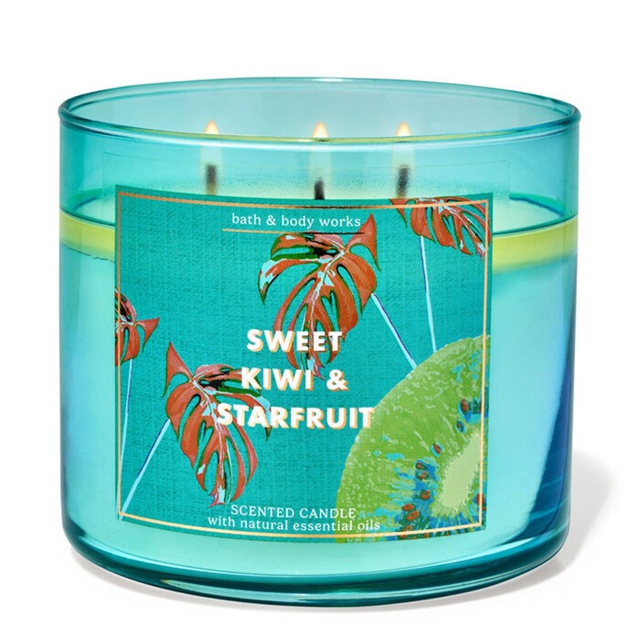 3 Wick Candle Sweet Kiwi & Star Fruit 411 g