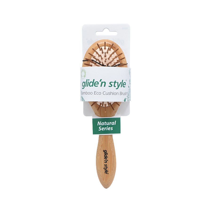 Glide'N Style Bamboo Eco Cushion Brush