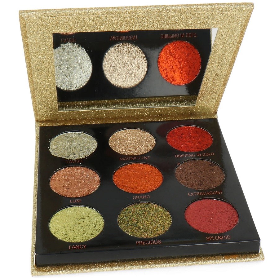 Pressed Glitter Midas Touch Glitter Palette 10.8 g