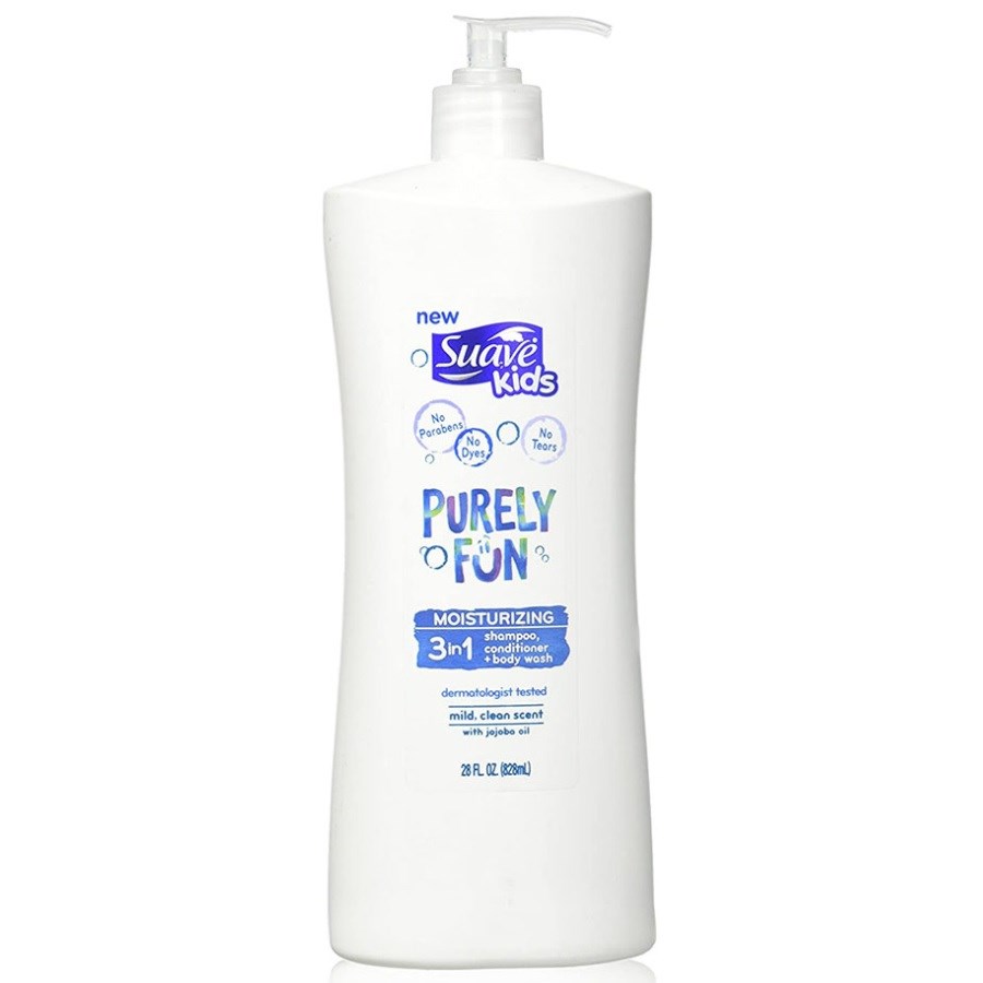 Kids Purely Fun Moisturizing 3 In 1 Shampoo 828 ml