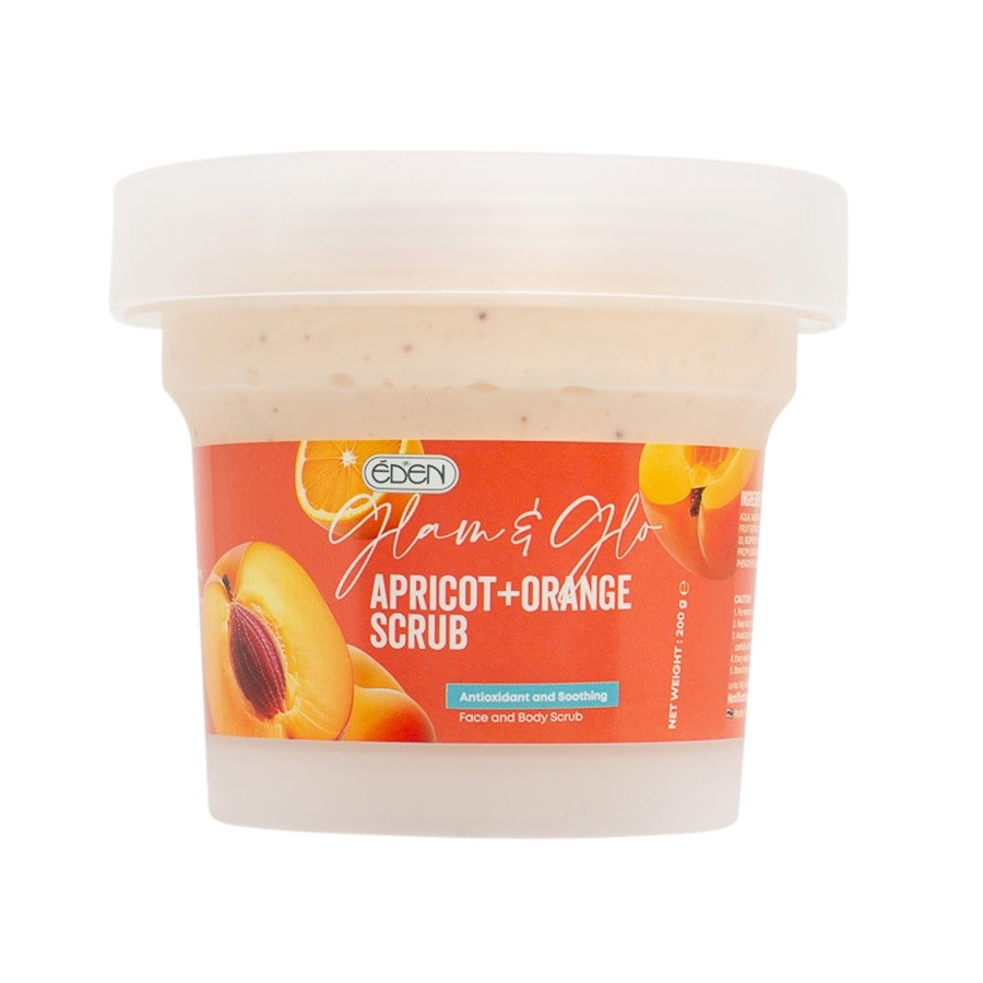 Glam & Glow Apricot + Orange Scrub 200 g