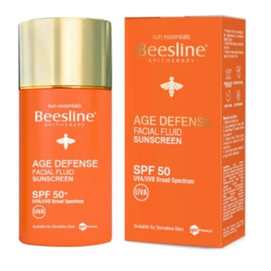 Age Defense Facial Fluid Sunscreen SPF50, 40 ml