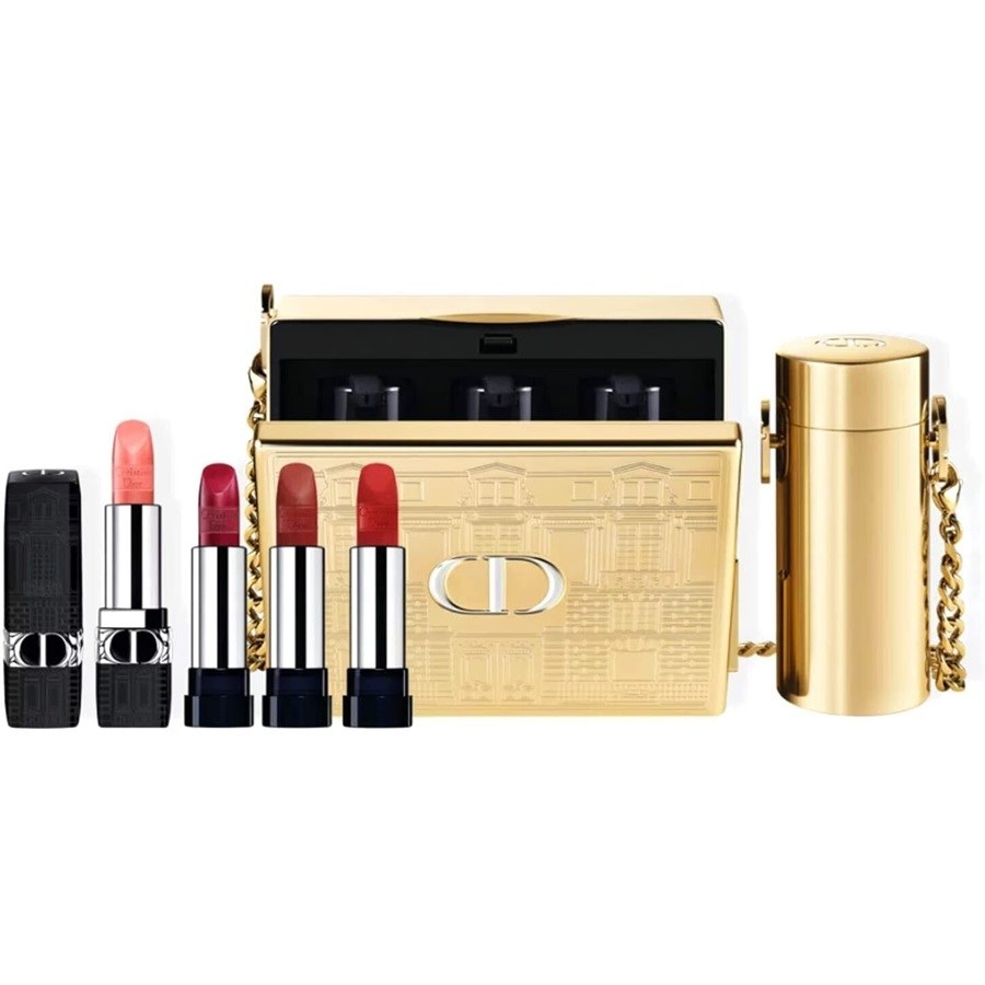 Dior Rouge Gold Minaudiere Set