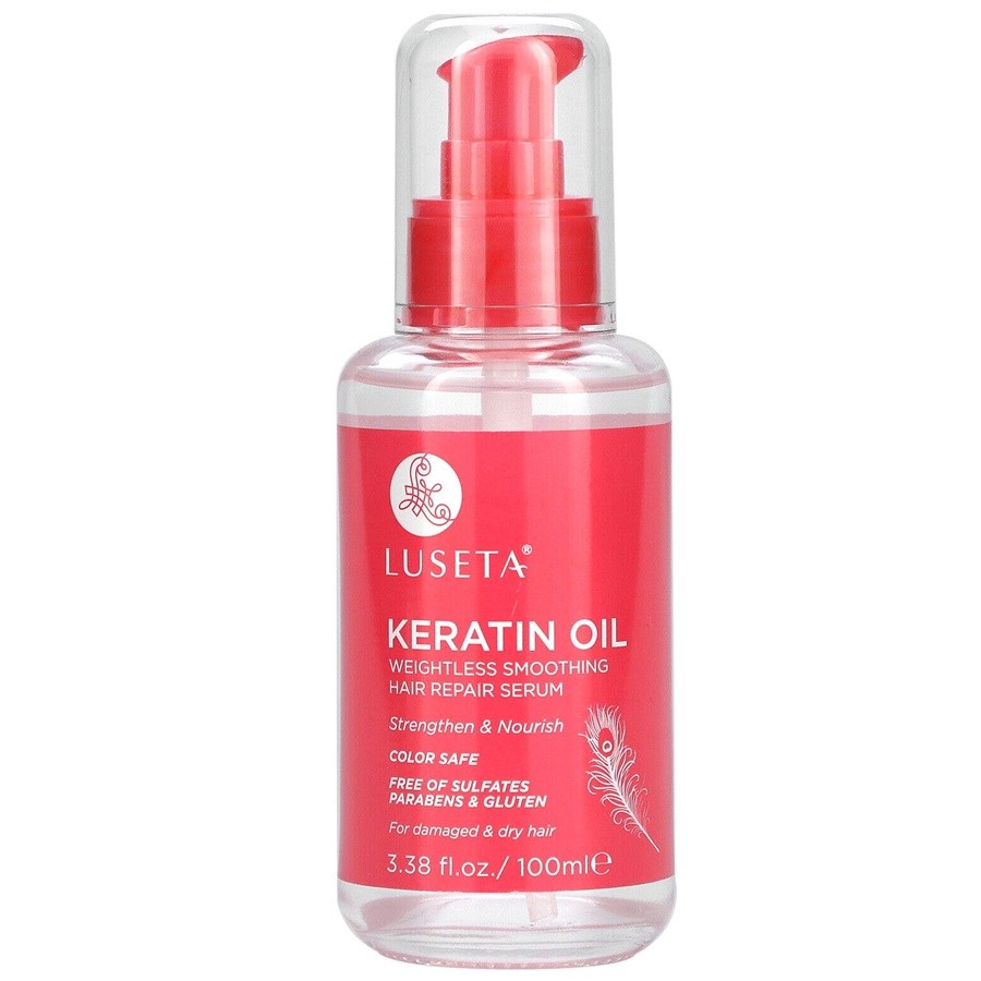 Keratin Oil Weightless Smoothing Hair Repair Serum 100 ml