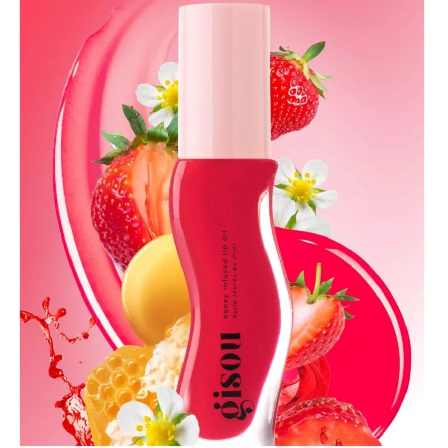 Honey infused Lip Oil Strawberry Sorbet 8 ml