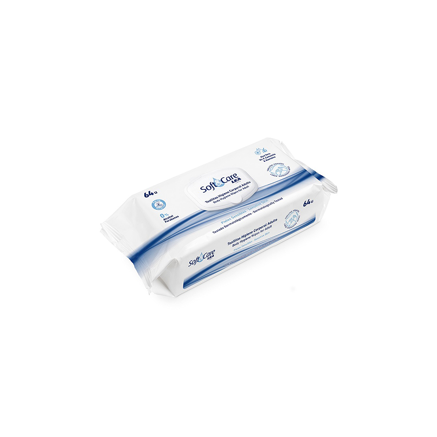 Soft Cleansing Wet Wipes 72 pcs