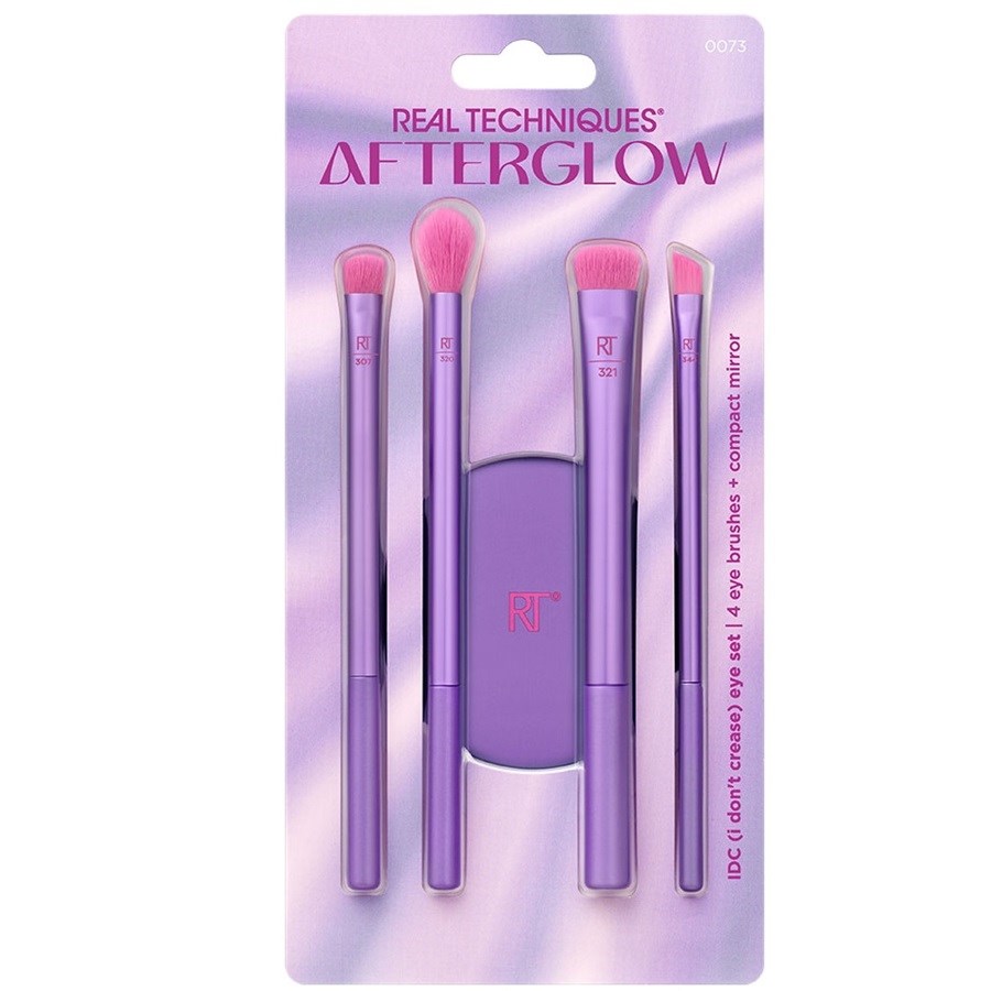 Afterglow IDC Eye Set brush 4 PCS + mirror 1PCS