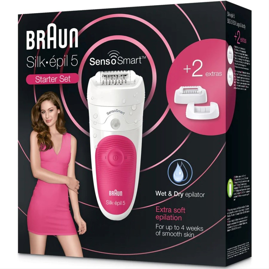 Silk Epil 5 SensoSmart Wet & Dry Epilator