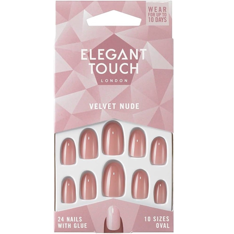 Velvet Nude False Nails 24 PCS