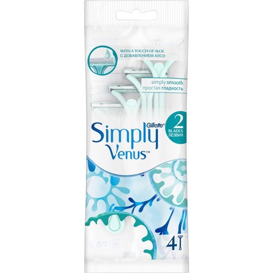 Simply Venus Razor Blade 4 Pieces