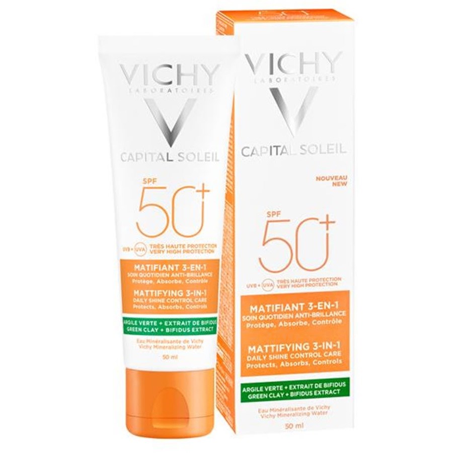 Capital Soleil Mattifying 3 in 1 SPF50, 50ml