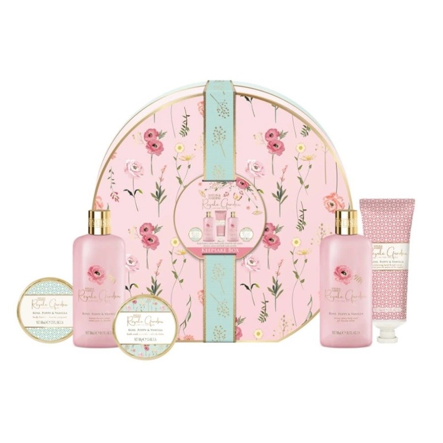 Rose, Poppy & Vanilla Body Care Set 5 PCS