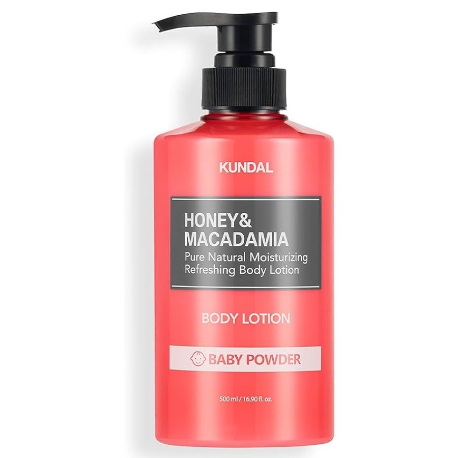 Honey & Macadamia Body Lotion Baby Powder 500 ml