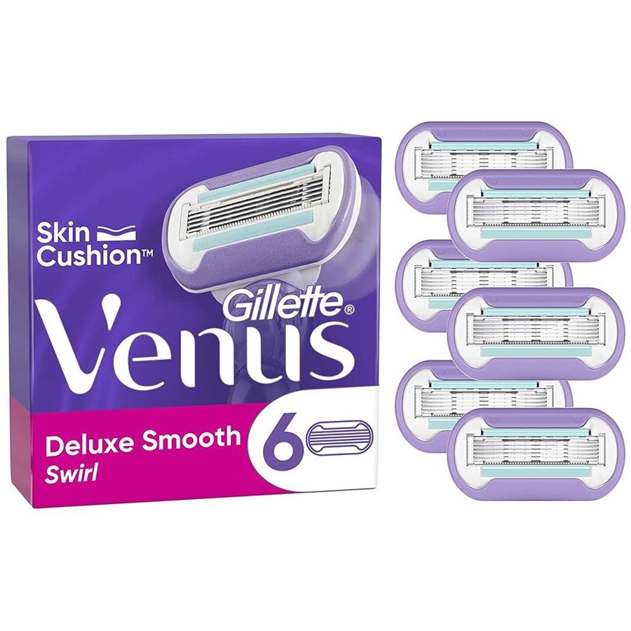 Deluxe Smooth Swirl Razors 6 PCS