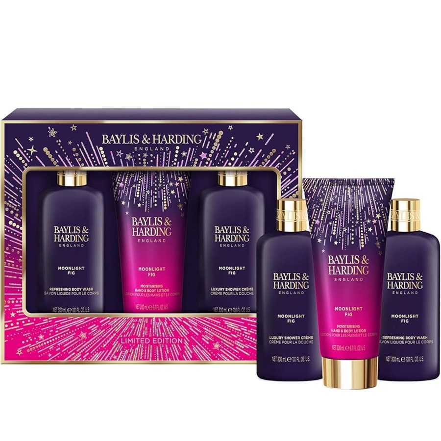 Moonlight Fig Luxury Bathing Essentials Gift Set 3 PCS