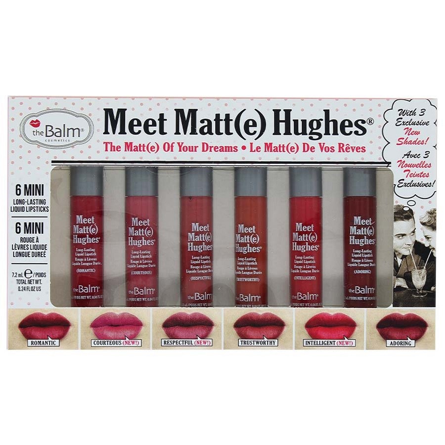 Meet Matte Hughes 6 Mini Long Lasting Liquid Lipsticks Kit