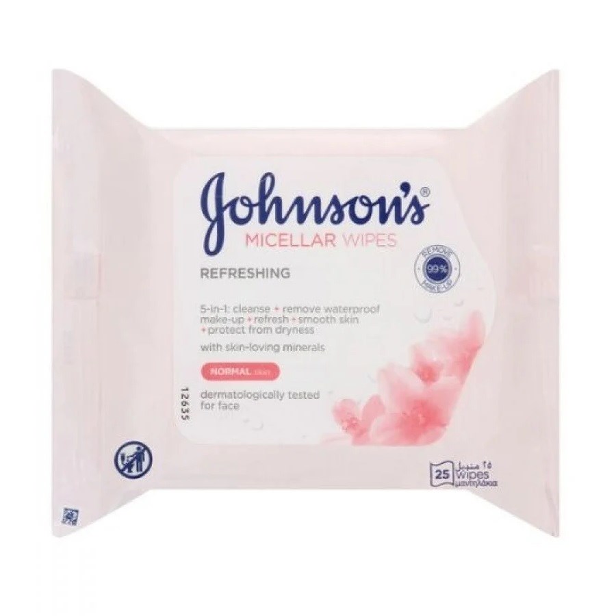 Refreshing Makeup Removing Wipes 25 Wipes