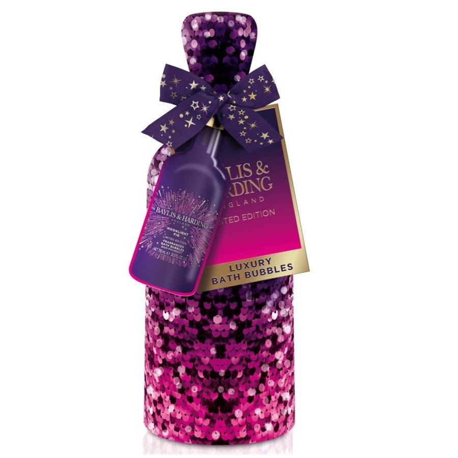 Moonlight Fig Sparkly Sequin Bath Bubbles Gift