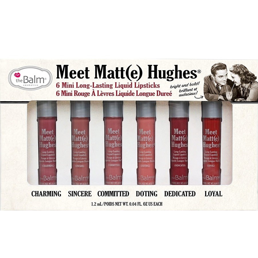 Meet Matt(e) Hughes 6 Mini Liquid Lipsticks