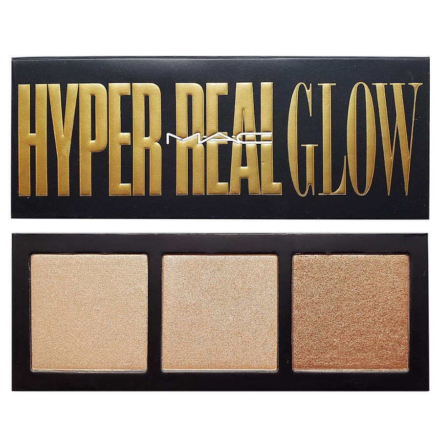 Hyper Real Glow Highlighter Palette Gold Shimmer