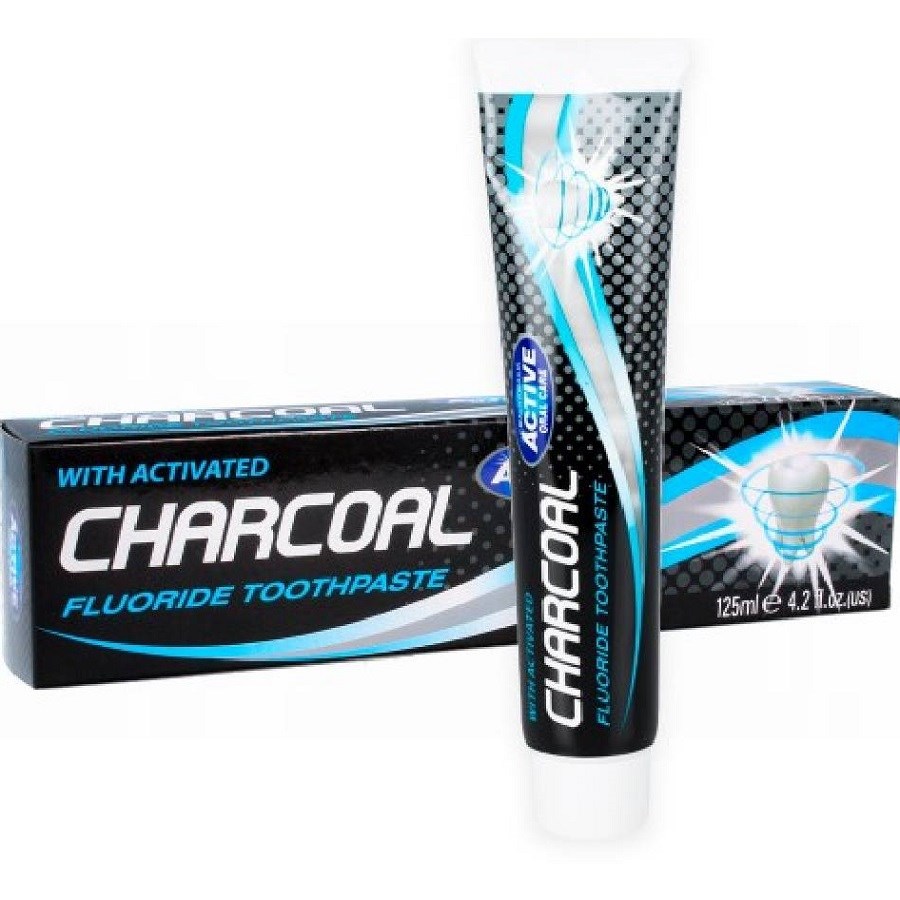 Toothpaste with Activated Charcoal 125 ml