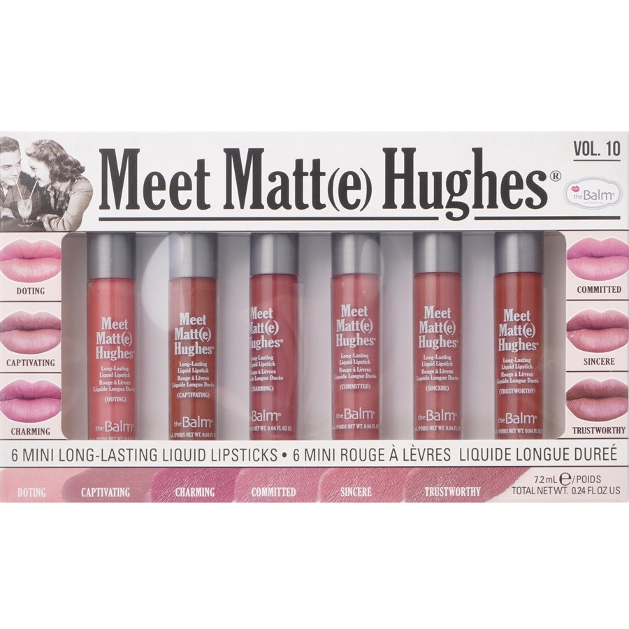 Mini Meet Matte Hughes Lipstick KIt 10