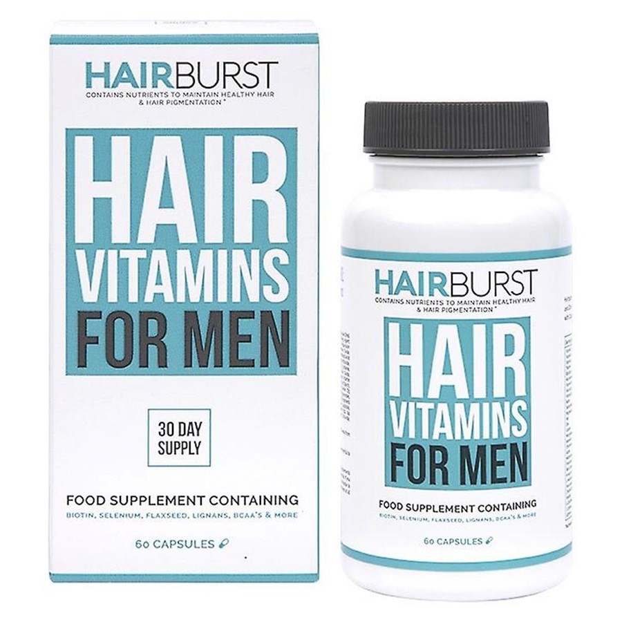 Hair Vitamins For Men 60 Capsules 1 Month Supply