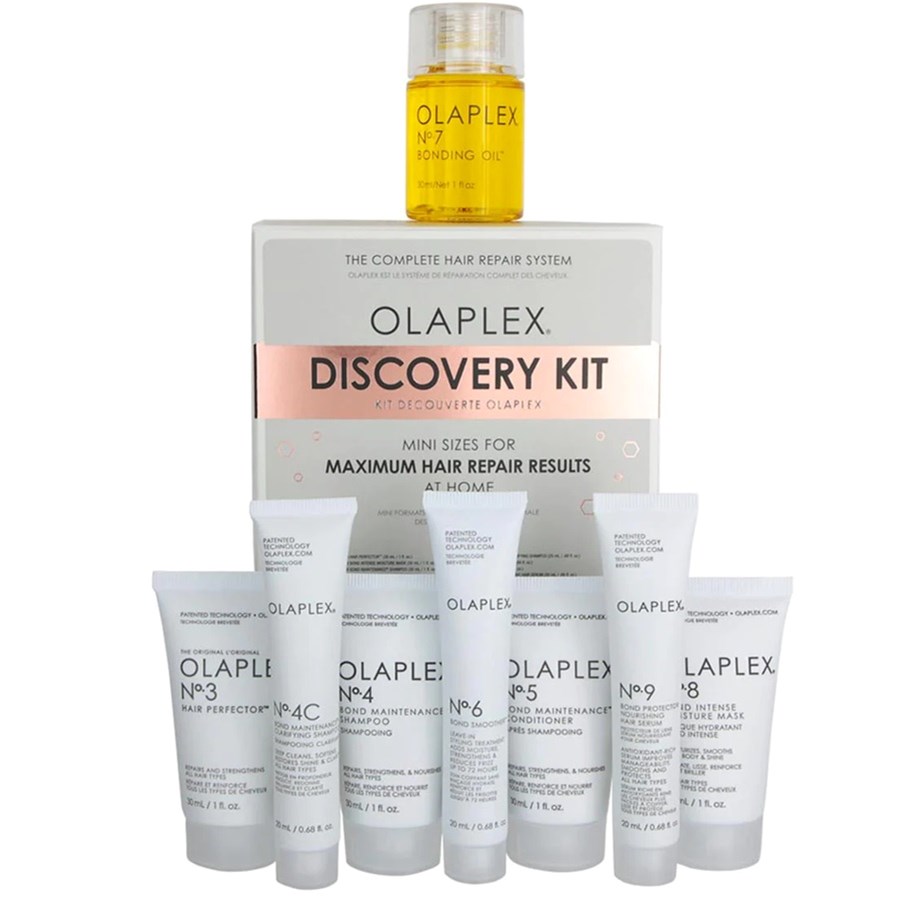 The Complete Hair Repair System Olaplex Discovery Kit 8 Pieces