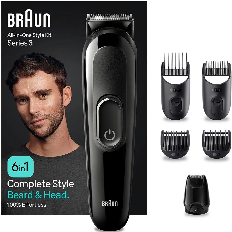 Multi Grooming For Beard & Head Kit 6 in 1