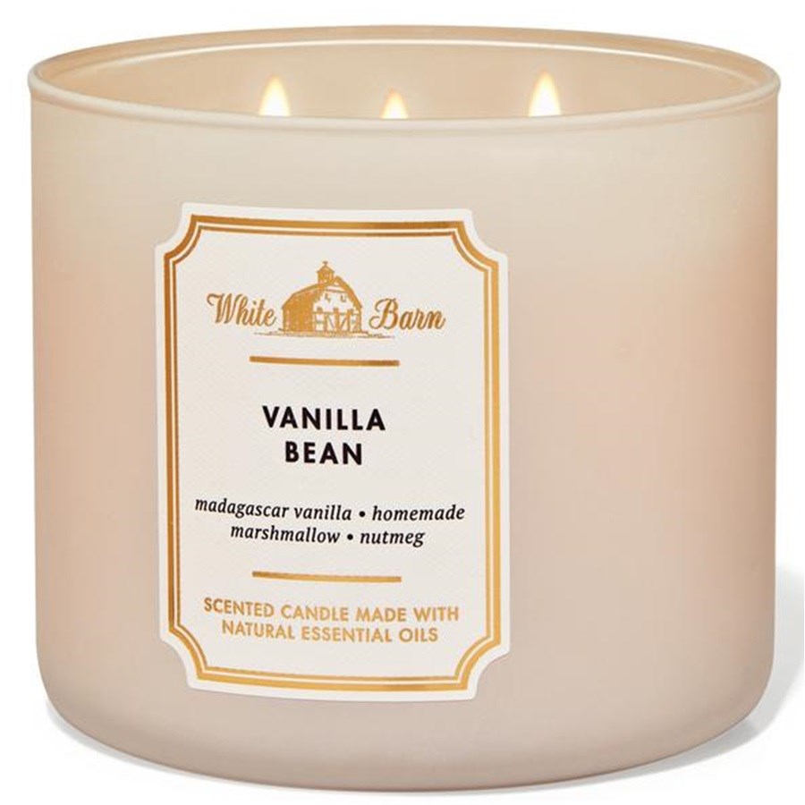 Vanilla Bean 3 Wick Candle 411 g