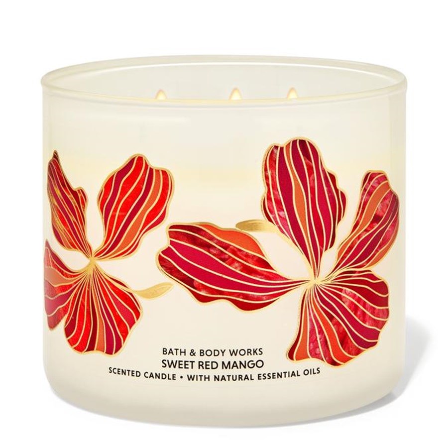 Sweet Red Mango 3-Wick Candle 411 g