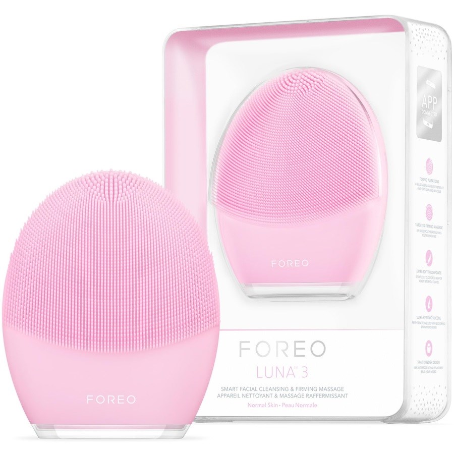 Luna 3 Facial Cleansing Brush (Pearl Pink)