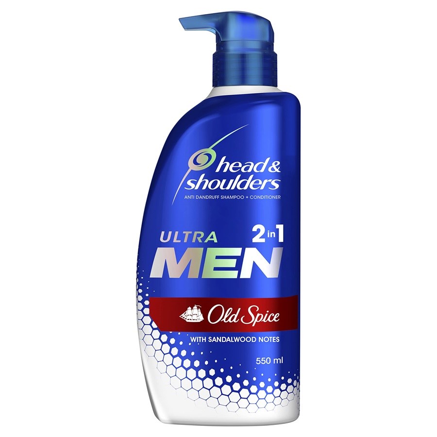 Shampoo Men 2In1 Old Spice 550 ml