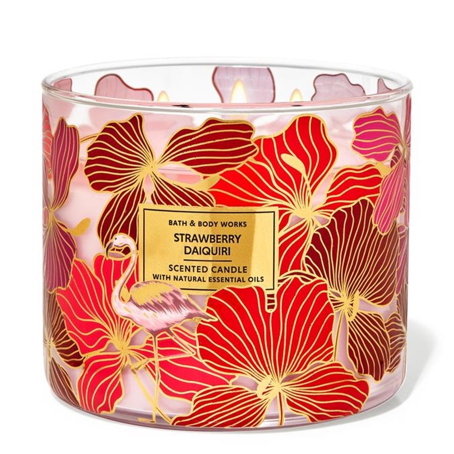 Strawberry Daiquiri 3-Wick Candle 411 g